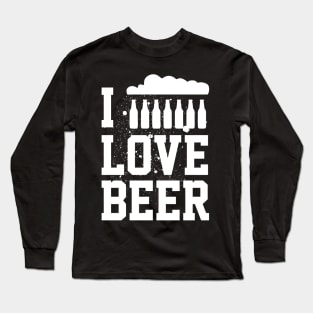 I Love Beer Long Sleeve T-Shirt